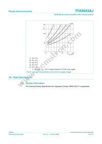 TFA9843AJ/N1 Datasheet Page 14