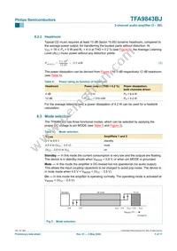 TFA9843BJ/N1 Datasheet Page 5