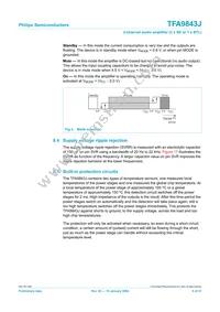 TFA9843J/N1 Datasheet Page 6