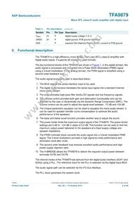 TFA9879HN/N1 Datasheet Page 6