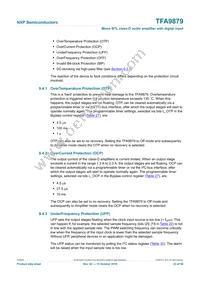 TFA9879HN/N1 Datasheet Page 23