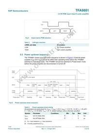 TFA9881UK/N1 Datasheet Page 6