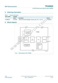 TFA9882UK/N1 Datasheet Page 3