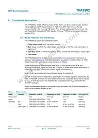 TFA9882UK/N1 Datasheet Page 5