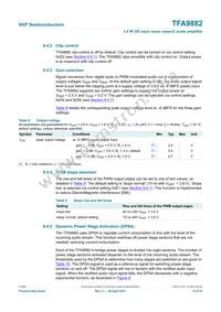 TFA9882UK/N1 Datasheet Page 8