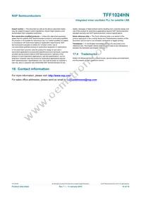 TFF1024HN/N1 Datasheet Page 15