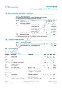 TFF11084HN/N1 Datasheet Page 9