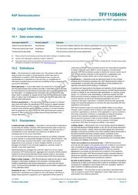 TFF11084HN/N1 Datasheet Page 15