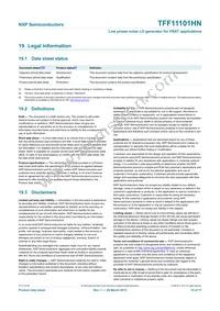 TFF11101HN/N1X Datasheet Page 15