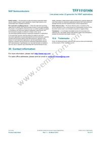 TFF11101HN/N1X Datasheet Page 16