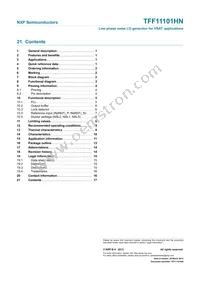 TFF11101HN/N1X Datasheet Page 17