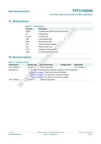 TFF11105HN/N1 Datasheet Page 14