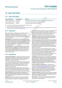 TFF11105HN/N1 Datasheet Page 15