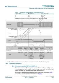 TFF11115HN/N1 Datasheet Page 7