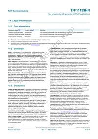 TFF11139HN/N1X Datasheet Page 15