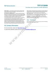 TFF11139HN/N1X Datasheet Page 16