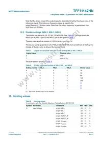 TFF11142HN/N1X Datasheet Page 8
