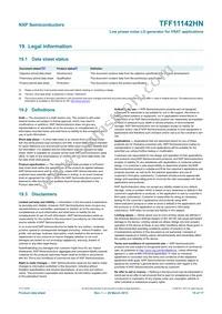 TFF11142HN/N1X Datasheet Page 15