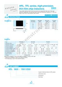 TFL0816-R10 Datasheet Cover