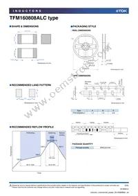 TFM160808ALC-R47MTAA Datasheet Page 3