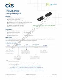 TFPM1T32K7680R Datasheet Cover