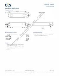 TFPMN1V32K7680R Datasheet Page 3