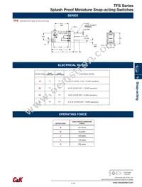 TFS10ST2040C Datasheet Page 2