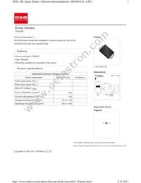 TFZTR4.3B Datasheet Cover