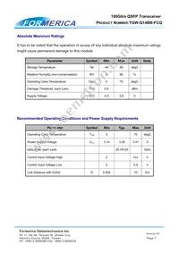 TGW-Q14BB-FCQ Datasheet Page 7