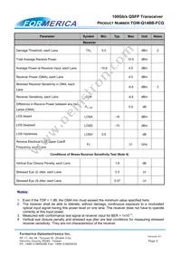 TGW-Q14BB-FCQ Datasheet Page 9