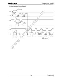 TH58BVG2S3HBAI4 Datasheet Page 21