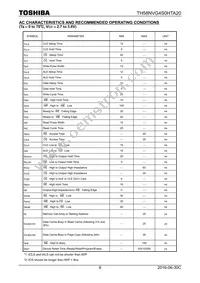 TH58NVG4S0HTA20 Datasheet Page 6