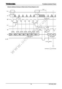 TH58NVG4S0HTAK0 Datasheet Page 14