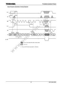 TH58NVG4S0HTAK0 Datasheet Page 17