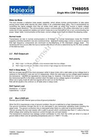 TH8055JDC Datasheet Page 5