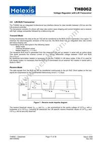 TH8062KDC-AAA-000-SP Datasheet Page 17