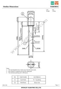 THB3801C Datasheet Page 2