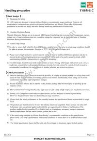 THB3801C Datasheet Page 11