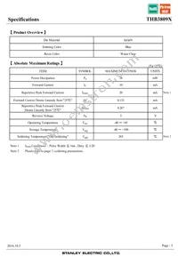 THB3809X Datasheet Page 3