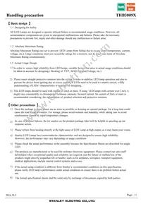 THB3809X Datasheet Page 11