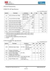 THC63LVD1023B Datasheet Page 7
