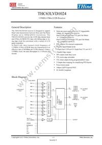 THC63LVD1024-B Datasheet Cover