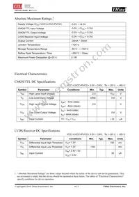THC63LVD104C-B Datasheet Page 4