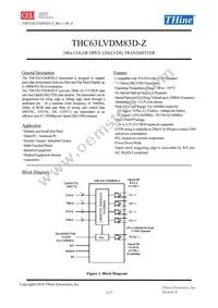 THC63LVDM83D-Z Datasheet Cover