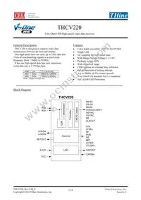 THCV220-B Datasheet Cover