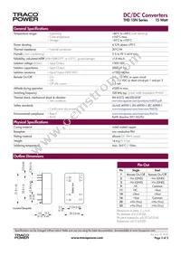 THD 15-4823N Datasheet Page 3