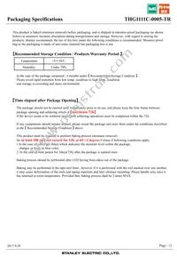 THG1111C-0005-TR Datasheet Page 12