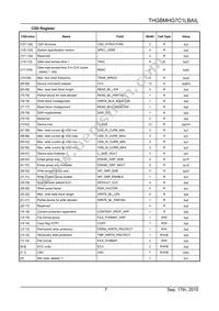 THGBMHG7C1LBAIL Datasheet Page 9