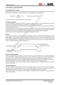 THL3503-B Datasheet Page 7