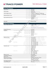 THN 15-4823WI Datasheet Page 2